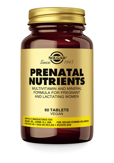 SOLGAR PRENATAL NUTRIENTS 60ST